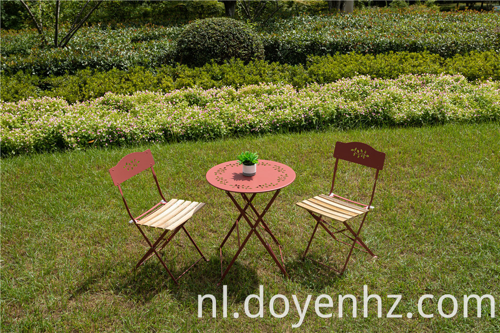 Metal Foldable Outdoor Set